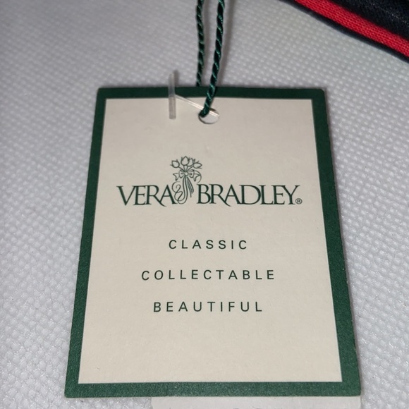 Vera Bradley Quilted Cross Body Purse Wallet Hens N Holly Christmas Print - Picture 3 of 9